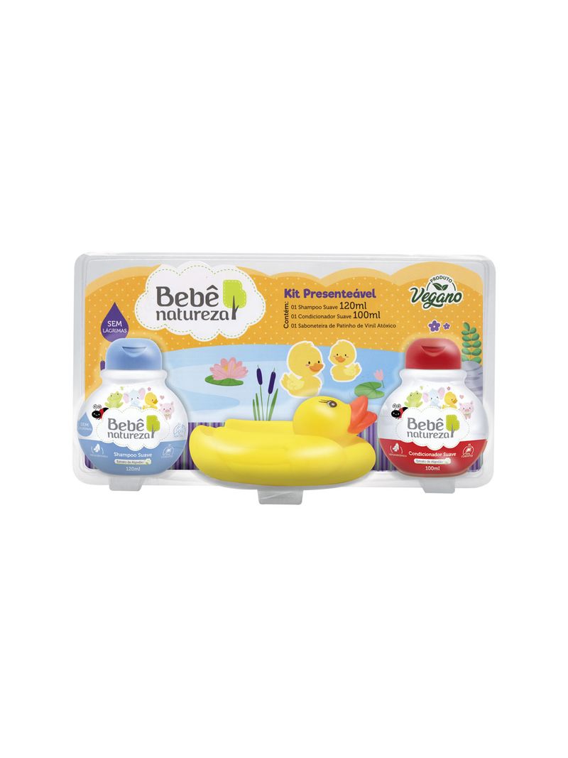 SHAMPOO---CONDICIONADOR---SABONETEIRA-BEBE-NATUREZA-120-100ML-PATINHO
