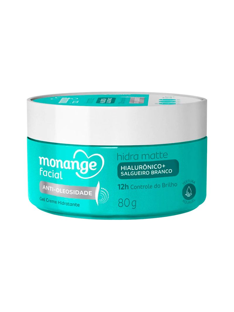 Gel-Creme-Hidratante-Hidra-Matte-Hialuronico-e-Salgueiro-Branco-Monange-80g