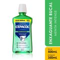 Enxaguante Cepacol Bucal Leve 500ml Pague 350ml Menta Intense Especial