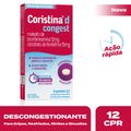 Coristina D Congest Com 12 Comprimidos Revestidos 12+15mg