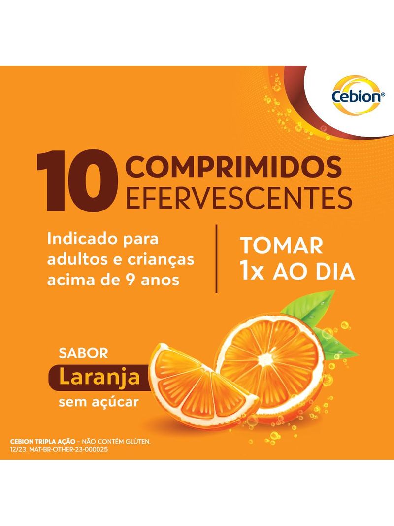 Cebion-Tripla-Acao-Vitamina-C-Imunidade-Com-10-Comprimidos-Efervescente--Sabor-Laranja