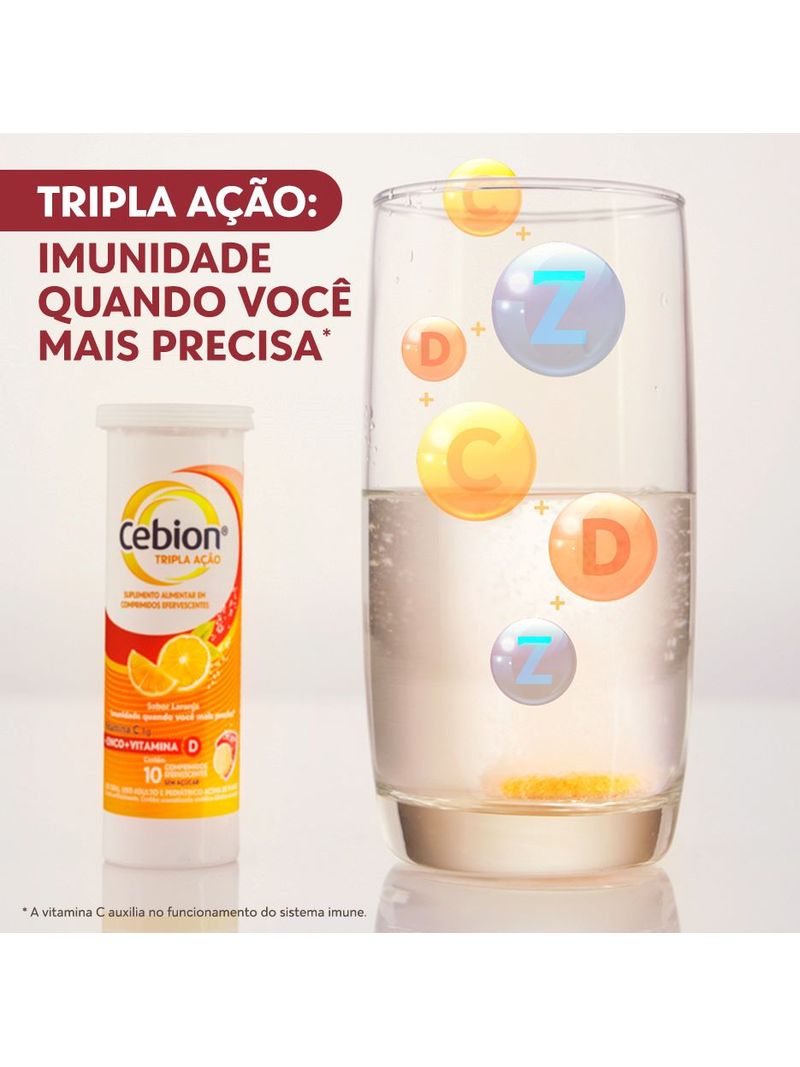 Cebion-Tripla-Acao-Vitamina-C-Imunidade-Com-10-Comprimidos-Efervescente--Sabor-Laranja