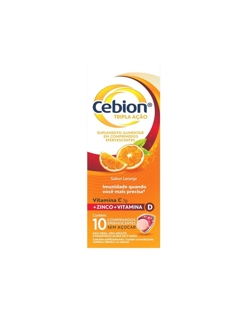 Cebion-Tripla-Acao-Vitamina-C-Imunidade-Com-10-Comprimidos-Efervescente--Sabor-Laranja
