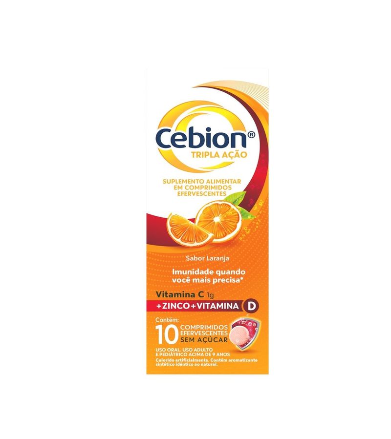 Cebion-Tripla-Acao-Vitamina-C-Imunidade-Com-10-Comprimidos-Efervescente--Sabor-Laranja