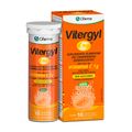 Suplemento Alimentar Vitamina C 1g Vitergyl C  Laranja 10 Comprimidos  Efervescentes