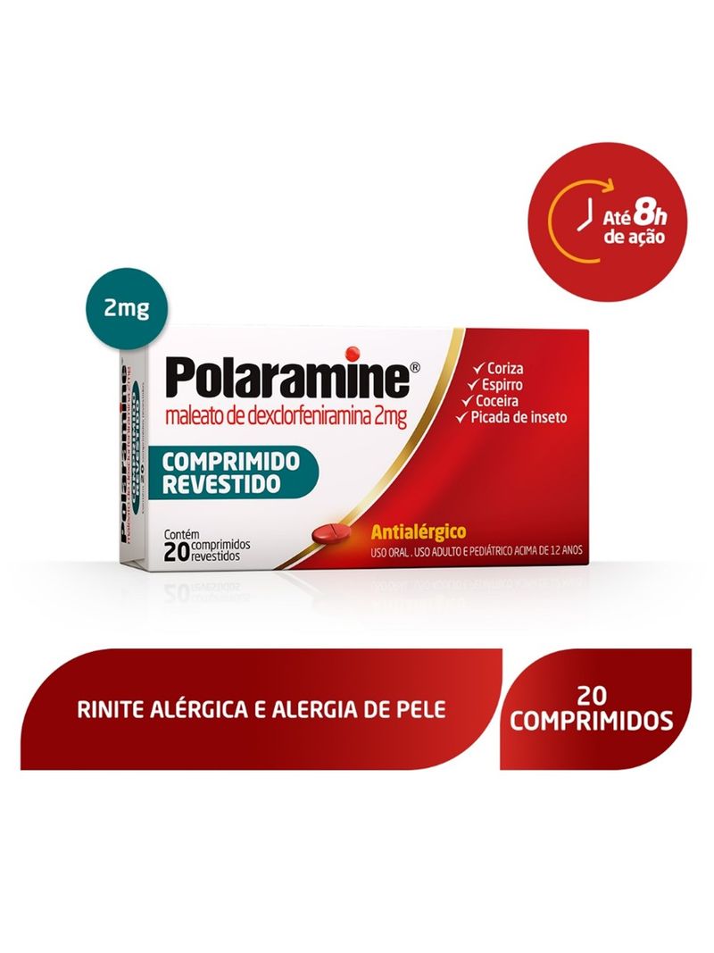 Polaramine-2mg-Com-20-Comprimidos-Revestidos