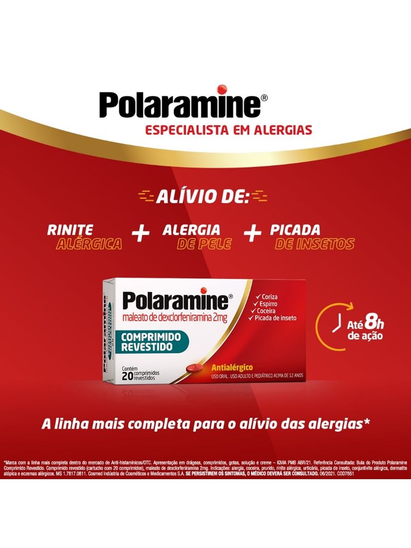 Polaramine-2mg-Com-20-Comprimidos-Revestidos