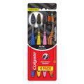 Escova Dental Colgate Zig Zag Com 4 Carvao Macia