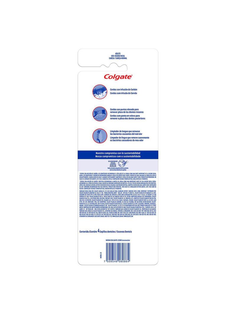 1---7509546080864-Escova-Dental-Colgate-ZigZag-Carvao-4-unid.