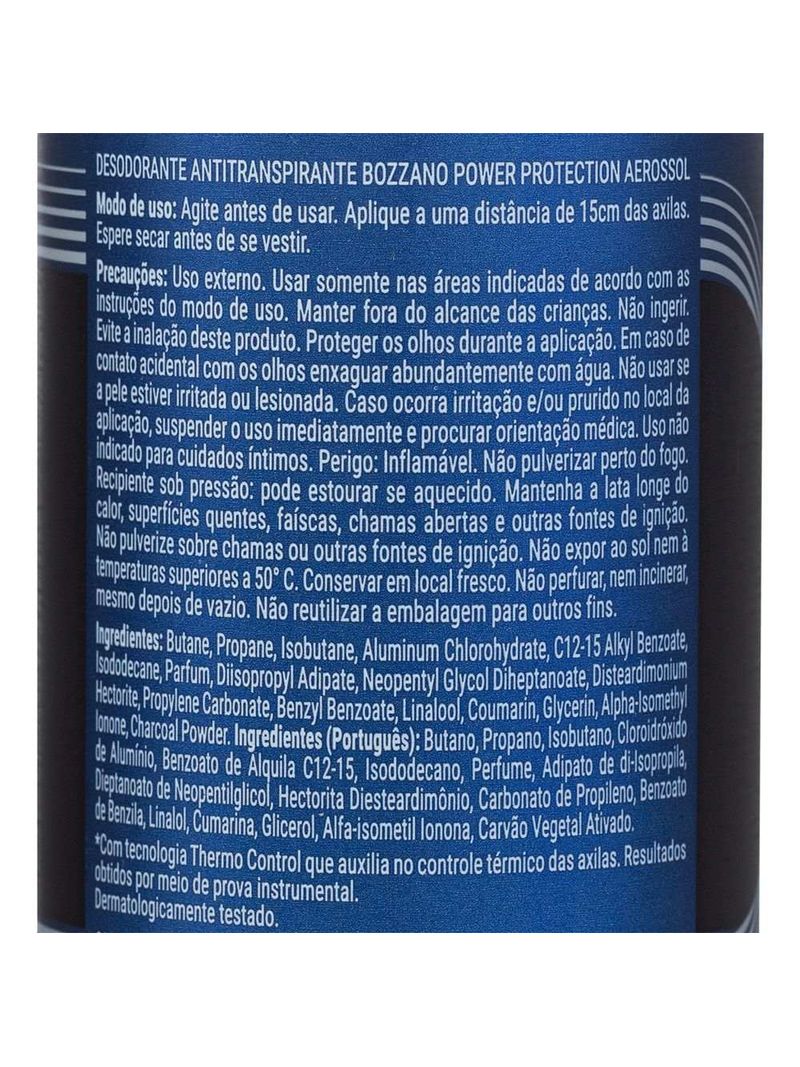 Desodorante-Bozzano-Masculino-Aerossol-150ml-Power-Protection