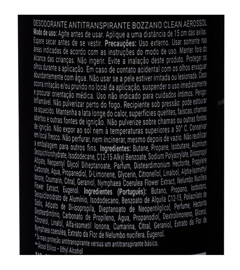 Desodorante-Bozzano-Masculino-Clinical-150ml-Aerossol-Clean