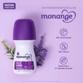 Desodorante Monange Feminino 50ml Roll On Flor De Lavanda