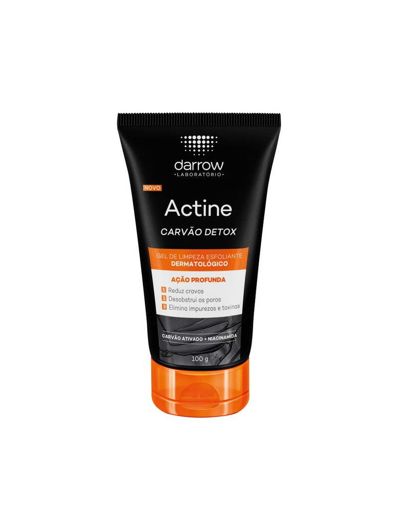 Gel-de-Limpeza-Esfoliante-com-Carvao-Ativado-e-Niacinamida-Actine-Darrow-100g