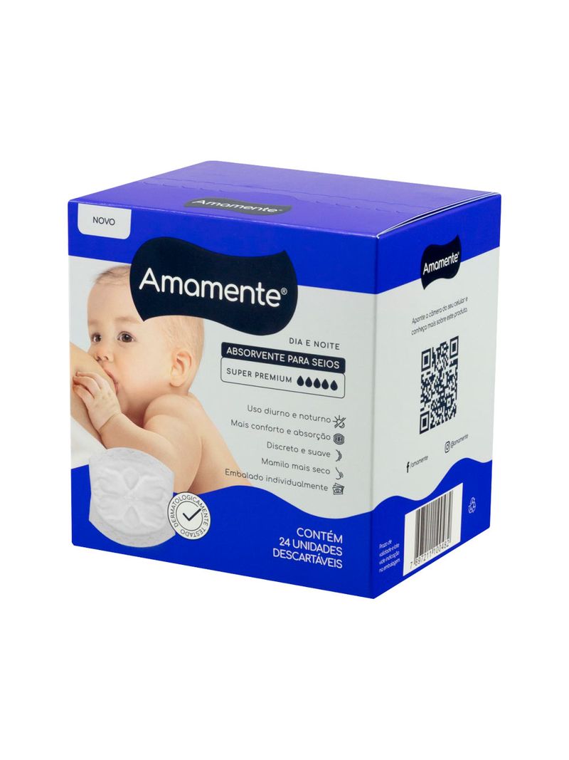 Absorvente-Descartavel-para-Seios-Dia-e-Noite-Amamente-Super-Premium-24-Unidades