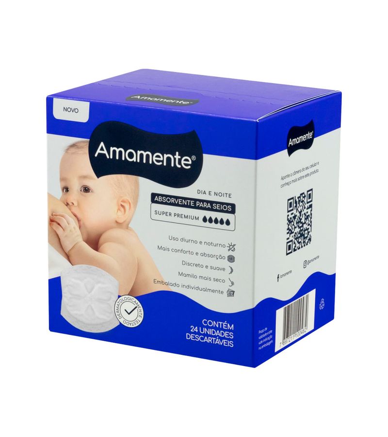 Absorvente-Descartavel-para-Seios-Dia-e-Noite-Amamente-Super-Premium-24-Unidades