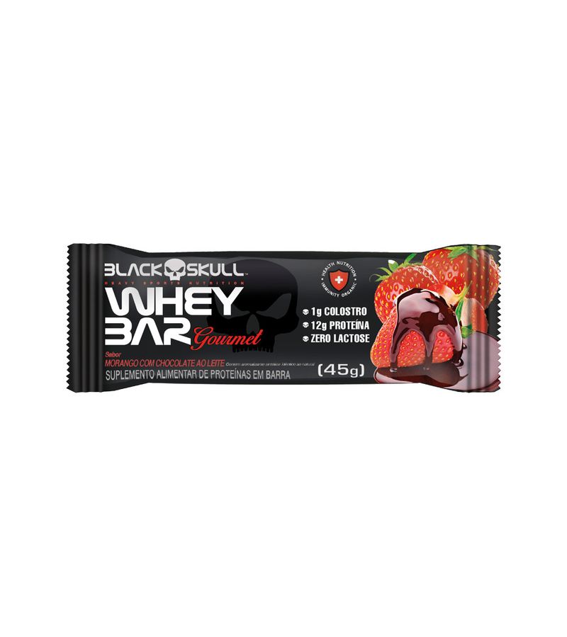 Suplemento-Alimentar-de-Proteinas-em-Barra-12g-Morango-com-Chocolate-ao-Leite-Black-Skull-Whey-Bar-Gourmet-45g