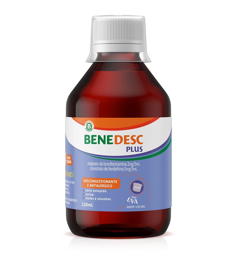 7896094930438-747551-Benedesc-Plus-Maleato-De-Bronfeniramina-2mg5mml---Cloridrato-De--Fenilefrina-5mg5ml-Pediatrico-120