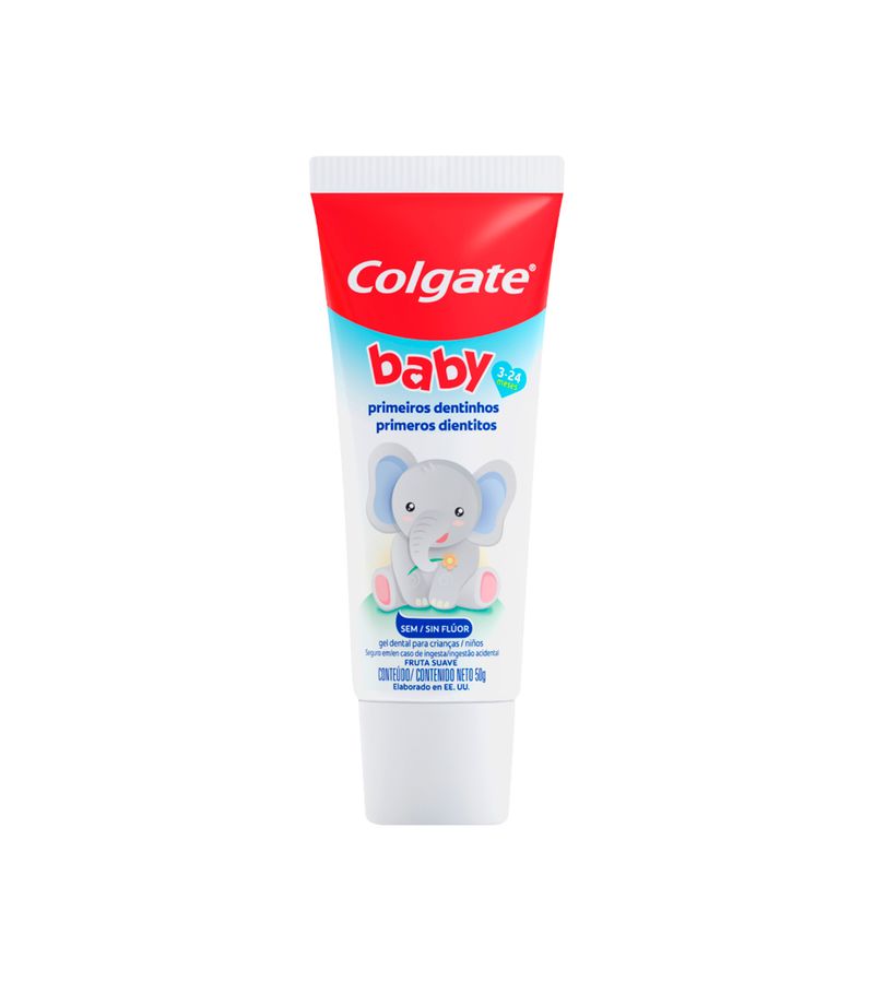 Gel-Dental-Colgate-Baby-50gr-Sem-Fluor-Fruta-Suave