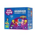 Vitatoon Imunidade + Vitamina C + Zinco Os Aventureiros Com 30 Gomas Uva