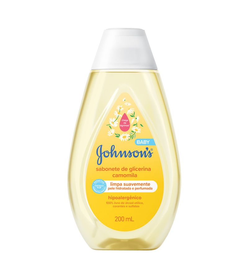 Sabonete-Johnson-Baby-Liquido-200ml-Com-Glicerina-Camomila