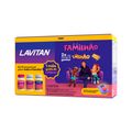 Kit Suplemento Alimentar Lavitan Familhao Familia Infantil + A-z  Original + A-z Mulher