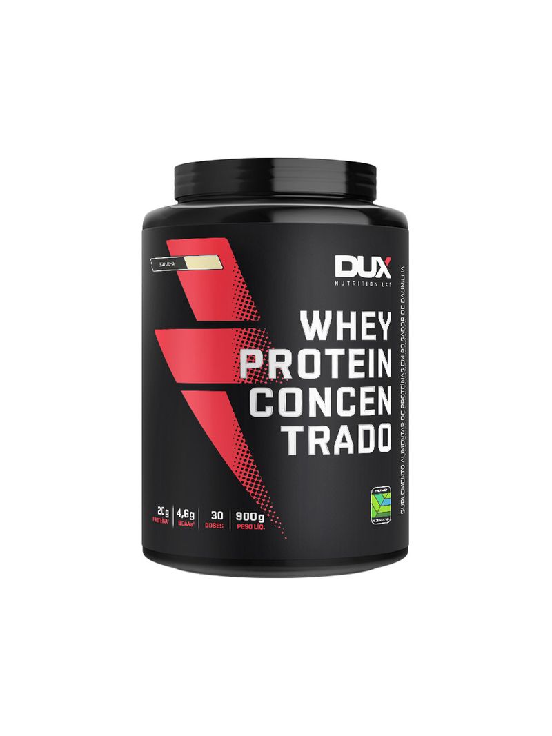 Suplemento-Dux-Whey-Protein-Concentrado-900gr-Baunilha