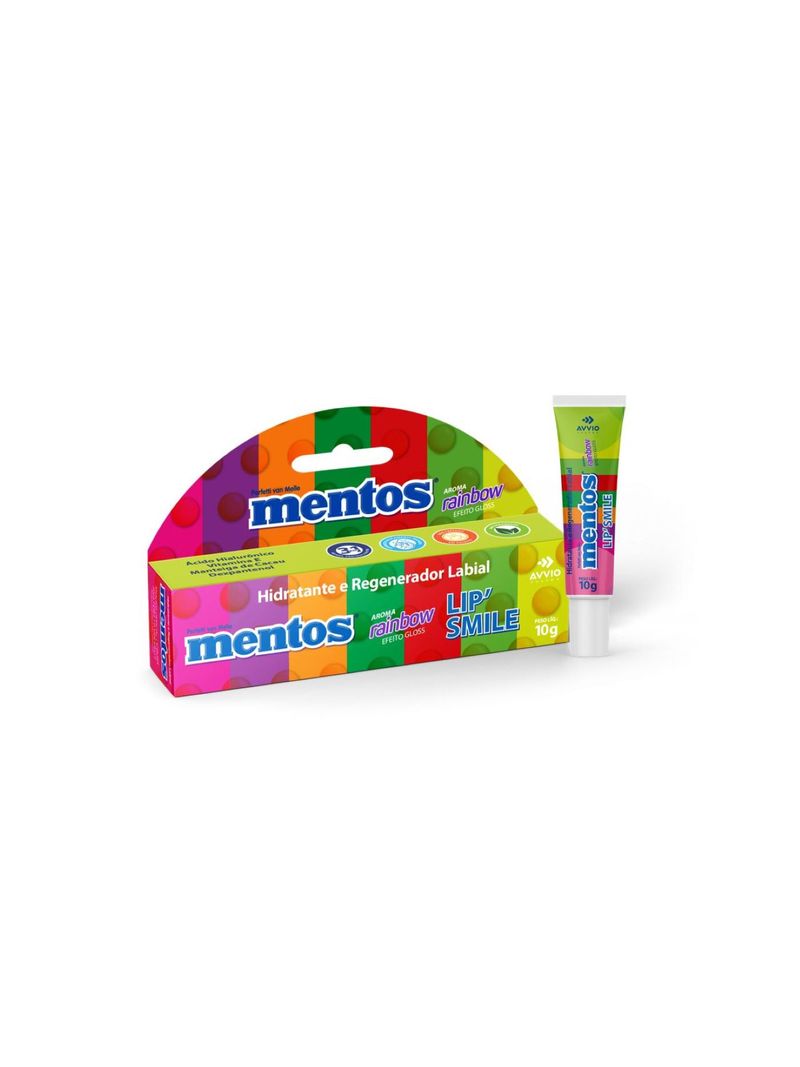 Hidratante-Labial-Mentos-Lip-Smile-Rainbow-10gr