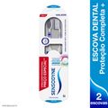 Escova Dental Sensodyne Com 2 Protecao Completa+ Especial