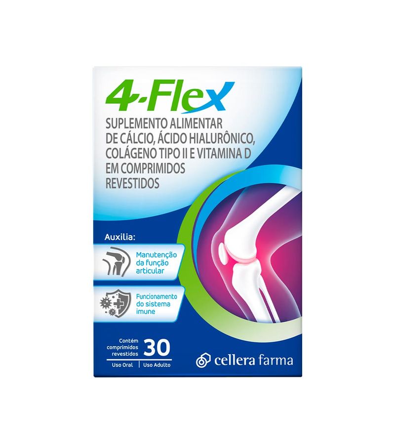 Suplemento-Alimentar-4-flex-Com-30-Comprimidos-Revestidos