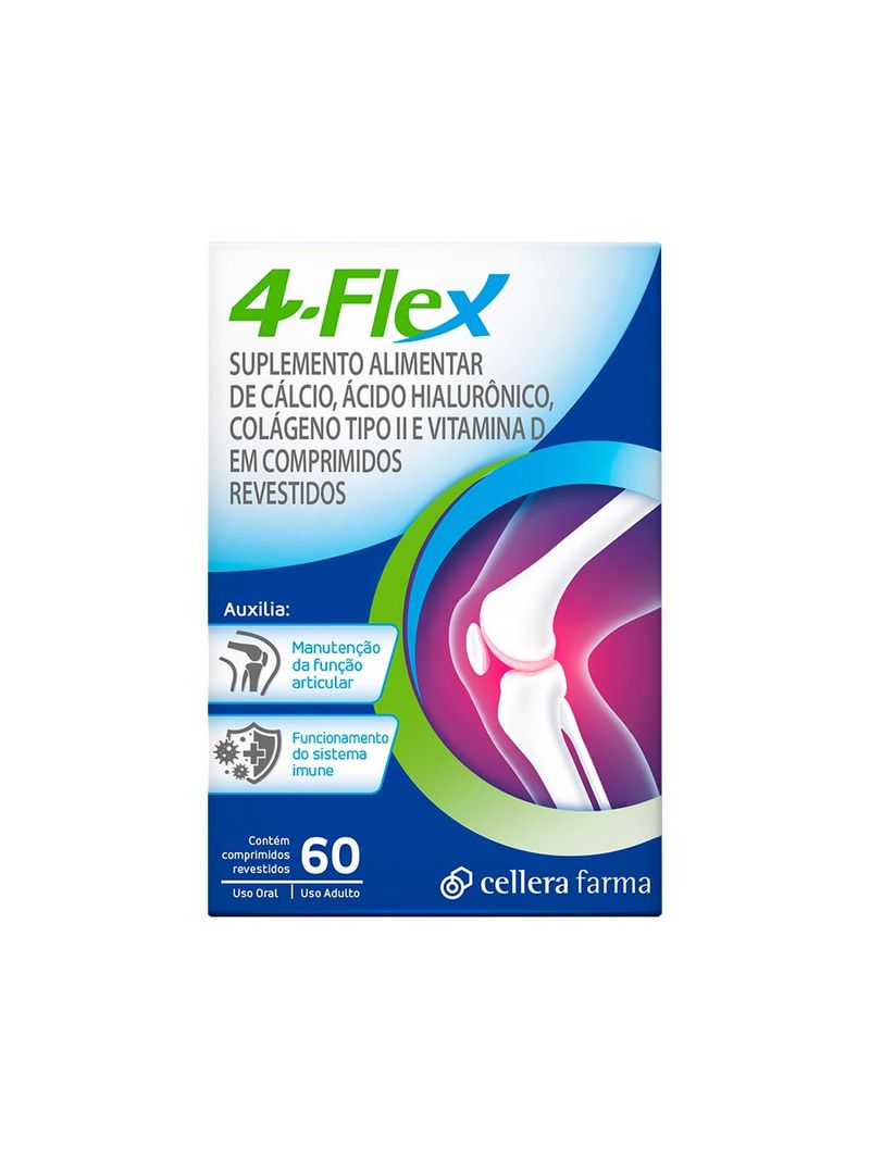 Suplemento-Alimentar-4-flex-Com-60-Comprimidos-Revestidos