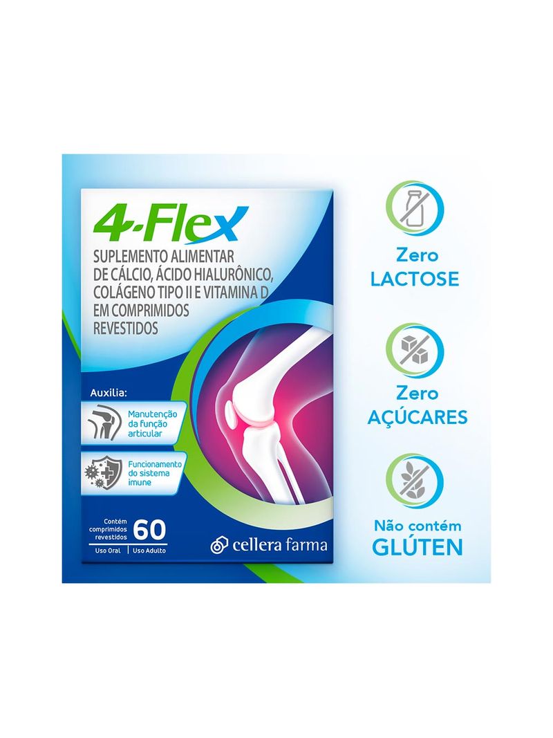 Suplemento-Alimentar-4-flex-Com-60-Comprimidos-Revestidos