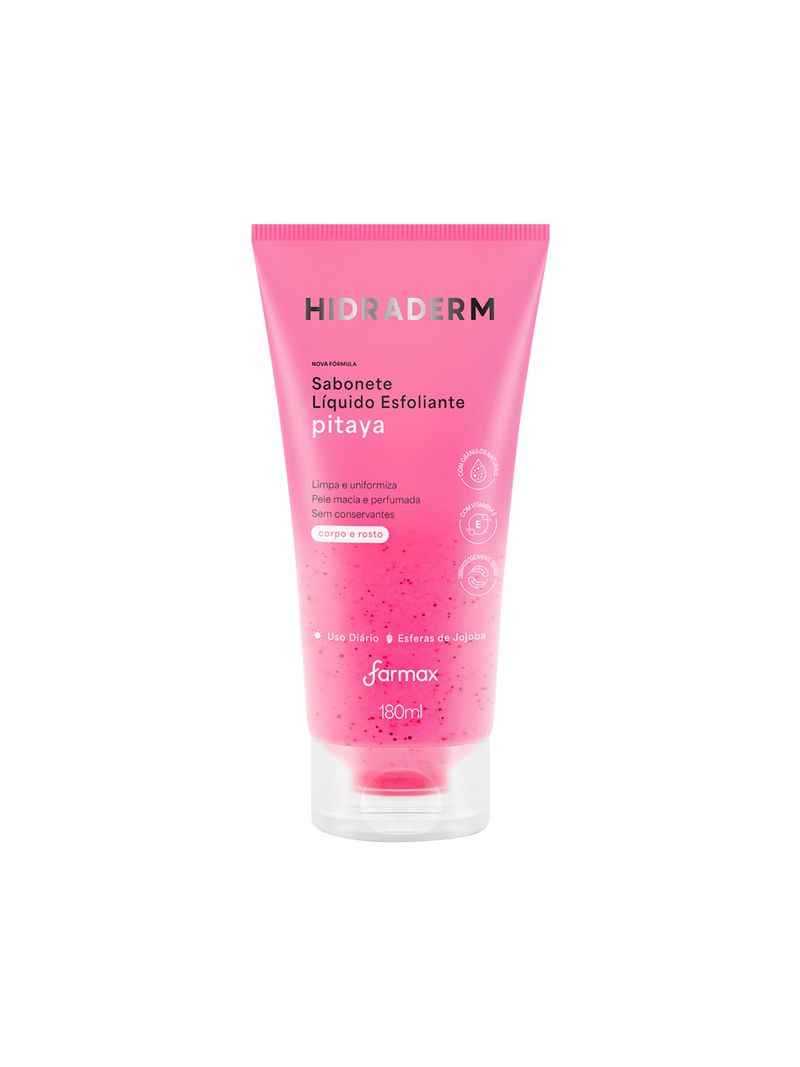Sabonete-Liquido-Esfoliante-Hidraderm-Pitaya-180ml