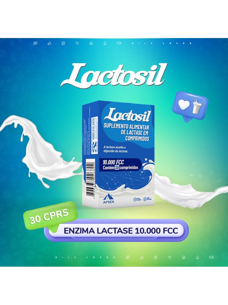 Lactosil-10.000-Fcc-Com-30-Tabletes-Dispersiveis
