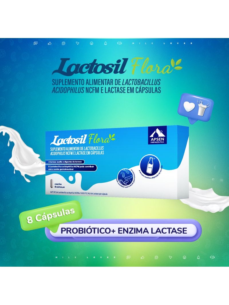 Lactosil-Flora-10000-Fcc-Com-8-Capsulas