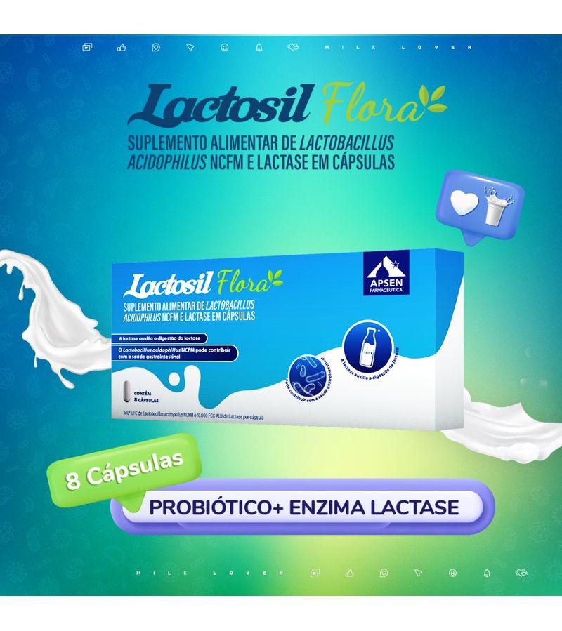 Lactosil-Flora-10000-Fcc-Com-8-Capsulas