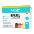 Redubio Shake E Vitaminas Com 3x210gr Chocolate, Morango E Baunilha