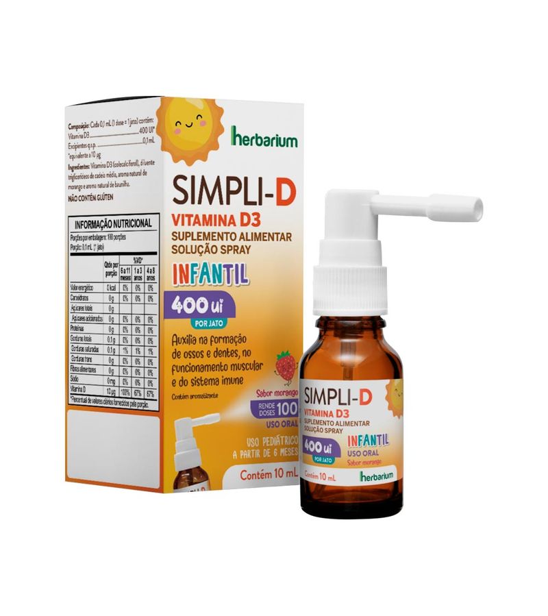 Simpli-D-10ml-Solucao-Spray-Infantil-400ui-Morango