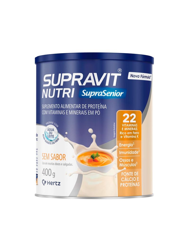Suplemento-Alimentar-Supravit-Nutri-Suprasenior-Sem-Sabor-400g