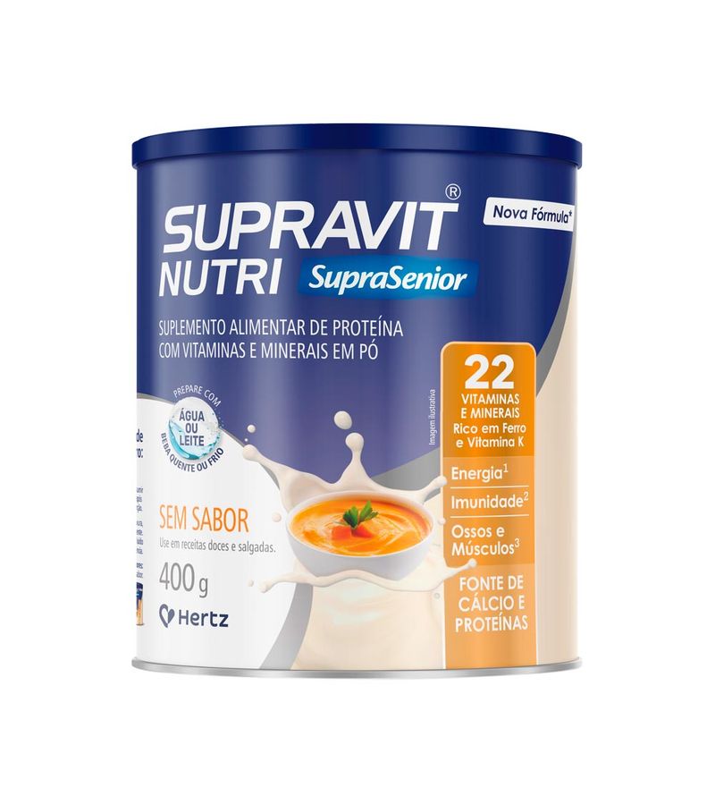 Suplemento-Alimentar-Supravit-Nutri-Suprasenior-Sem-Sabor-400g