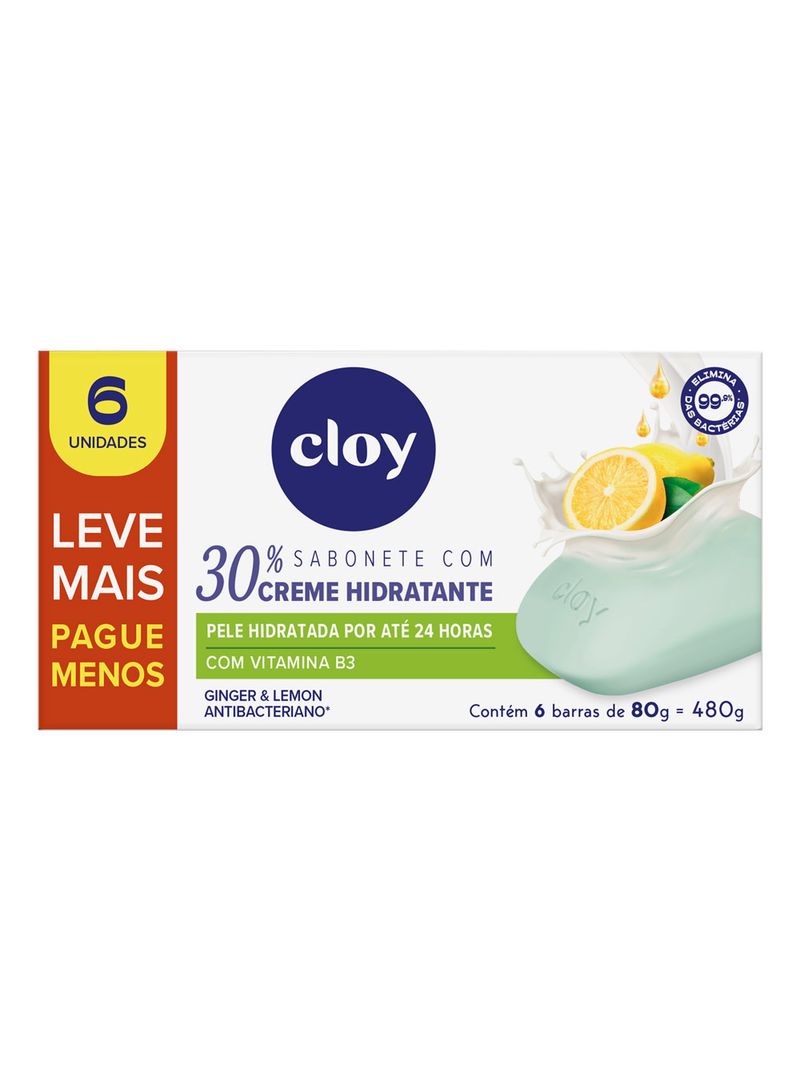 Sabonete-Cloy-Barra-Com-6x80gr-Leve---Pague---Ginger-lemon