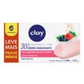 Sabonete Em Barra Cloy Red Fruits Com 6 Unidades De 80g Cada