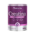 Suplemento-Em-Po-Sanavita-Creatina-100--Pura-Monohidratada-100g