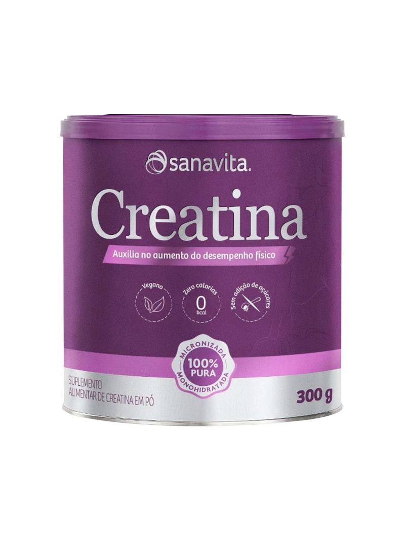 Suplemento-Em-Po-Sanavita-Creatina-100--Pura-Monohidratada-200g