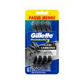 Aparelho De Barbear Descartavel Gillette Prestobarba3 Carbono Com 8  Unidades Pague Menos Especial