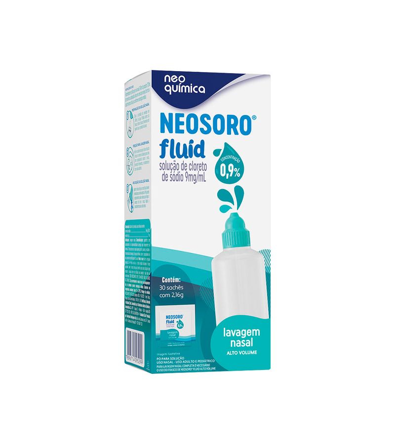 Neosoro-Fluid-Alto-Volume-09--Po-Para-Solucao-Nasal-30-Saches---Frasco-Aplicador