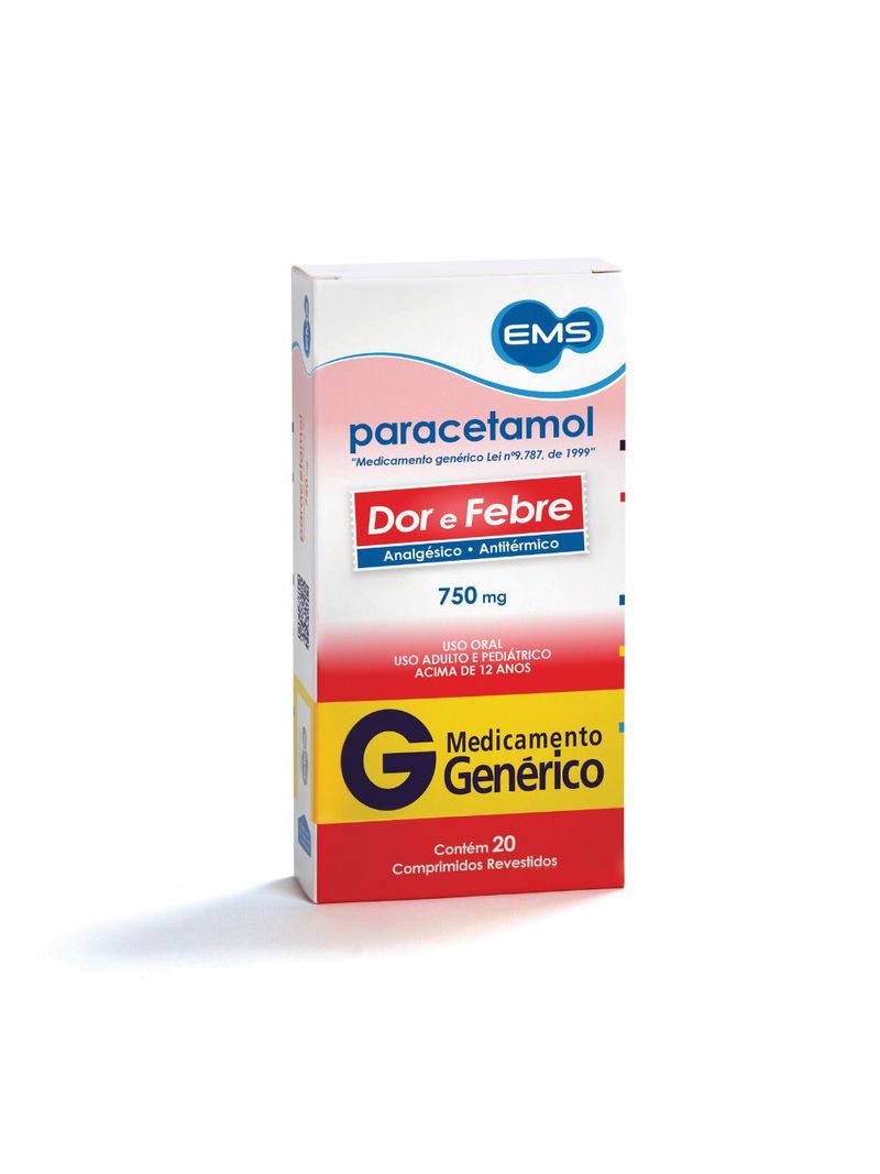 Paracetamol-Ems-750mg-Com-20-Comprimidos