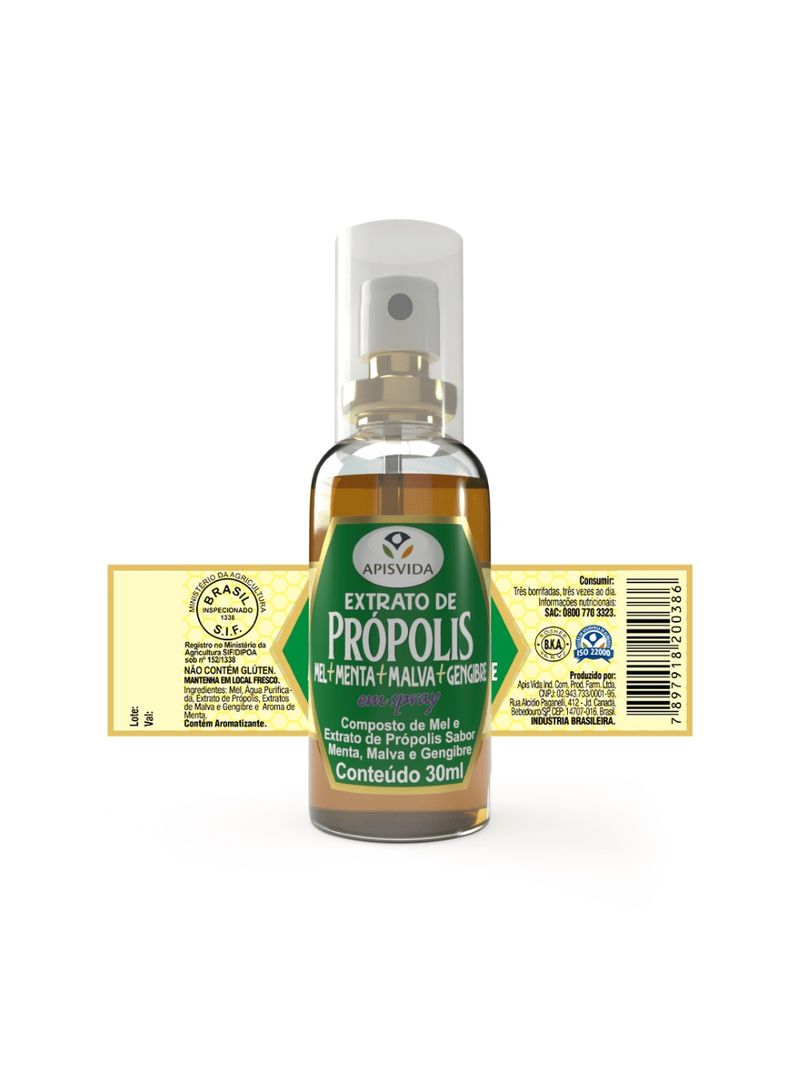 Spray-para-Garganta-Extrato-de-Propolis-Sabor-Gengibre-30ml
