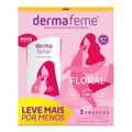 Sabonete Liquido Intimo Floral Dermafeme 2 Unidades 200ml Cada