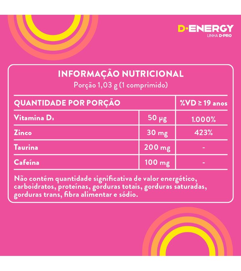 D.ENERGY-VITAMINA-D---CAFEINA---TAURINA---ZINCO-C-30