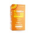 D.omega Vitamina D 1000ui + Omega 3 Com 120 Capsulas